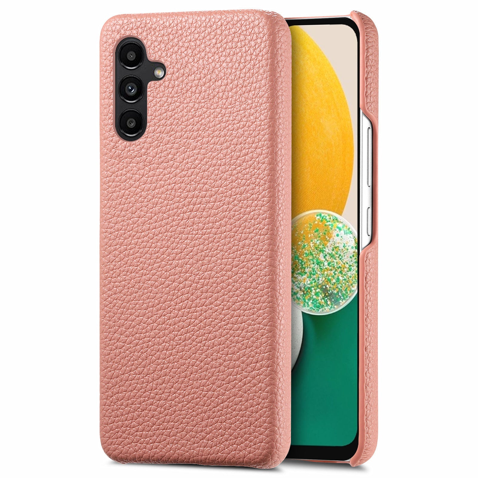 Y1 For Samsung Galaxy A13 5G / A04s 4G (164.7 x 76.7 x 9.1 mm) Case Litchi Texture Leather+PC Hard Phone Cover