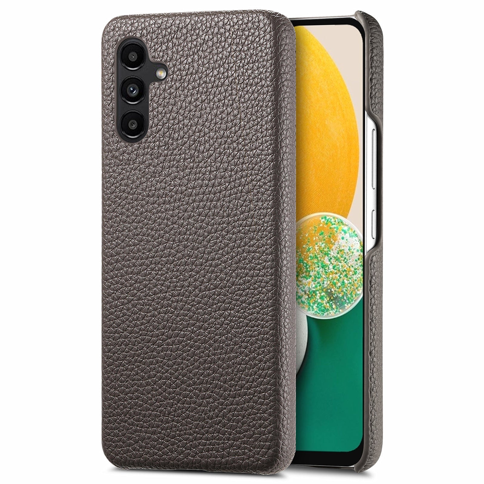 Y1 For Samsung Galaxy A13 5G / A04s 4G (164.7 x 76.7 x 9.1 mm) Case Litchi Texture Leather+PC Hard Phone Cover