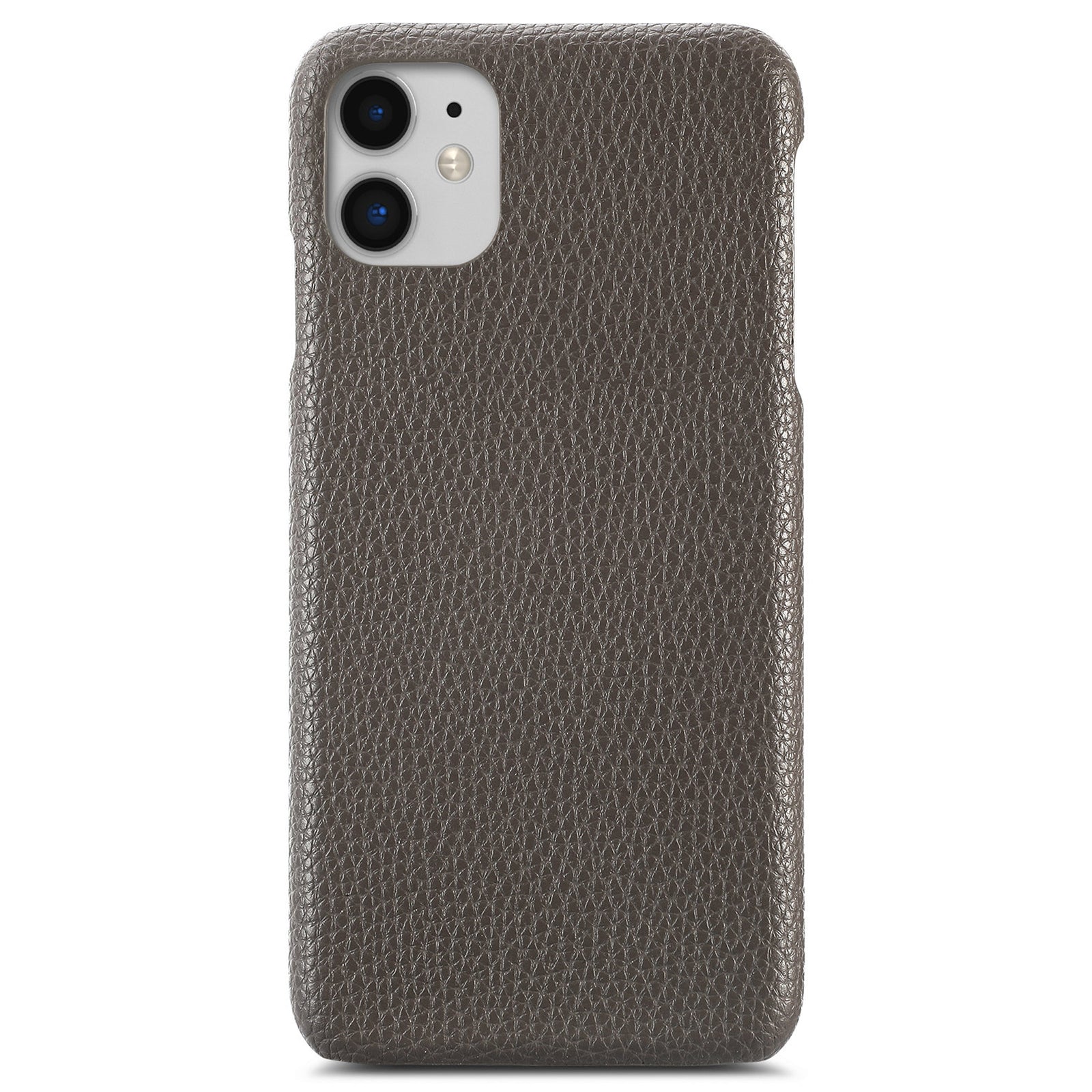 Y1 For iPhone 11 Case Drop-proof Litchi Texture Leather Coated PC Phone Cover