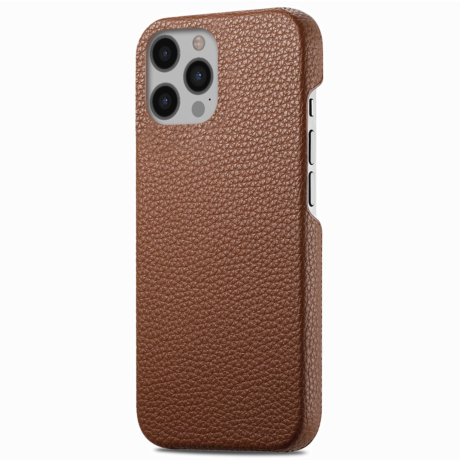 Y1 For iPhone 12 Pro Max Case Litchi Texture Leather+PC Protective Phone Cover