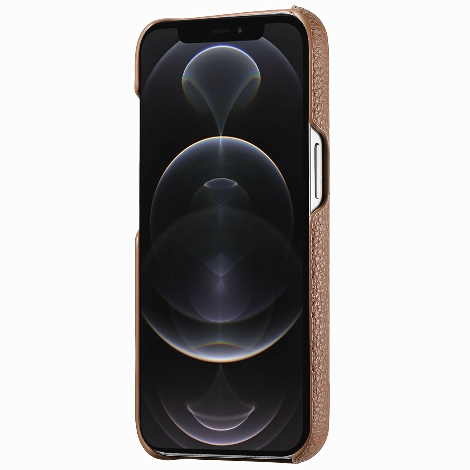 Y1 For iPhone 12 Pro Max Case Litchi Texture Leather+PC Protective Phone Cover