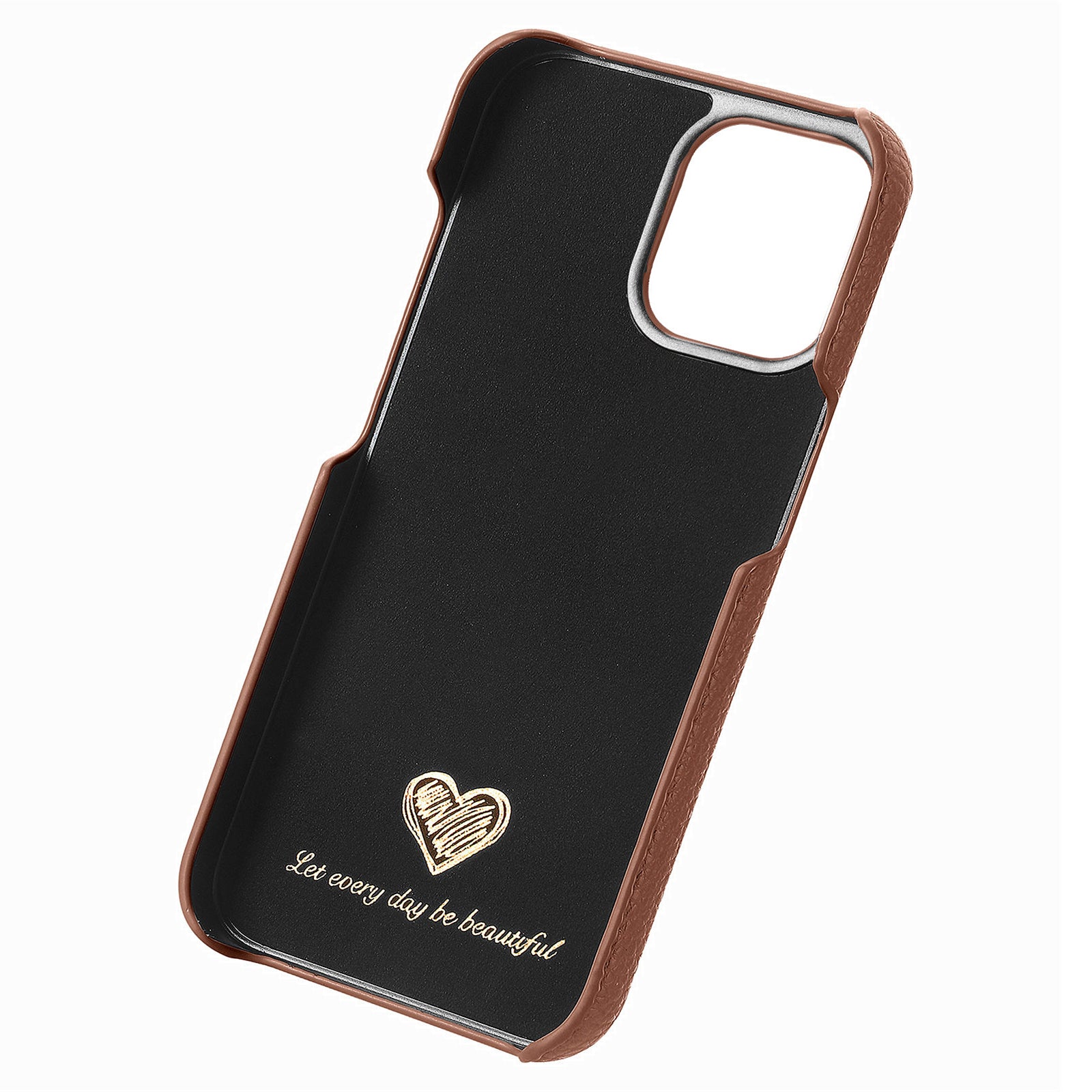 Y1 For iPhone 12 Pro Max Case Litchi Texture Leather+PC Protective Phone Cover