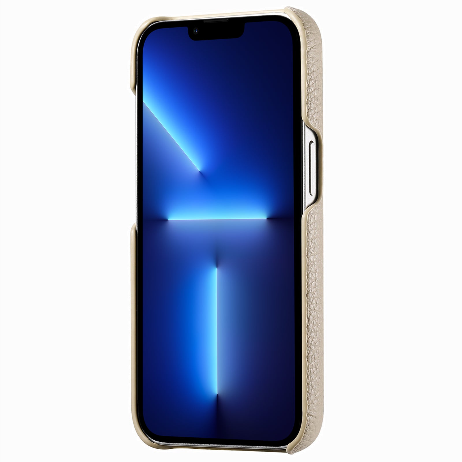 Y1 For iPhone 13 Pro Max 6.7 inch Case Leather+PC Smart Phone Cover with Litchi Texture