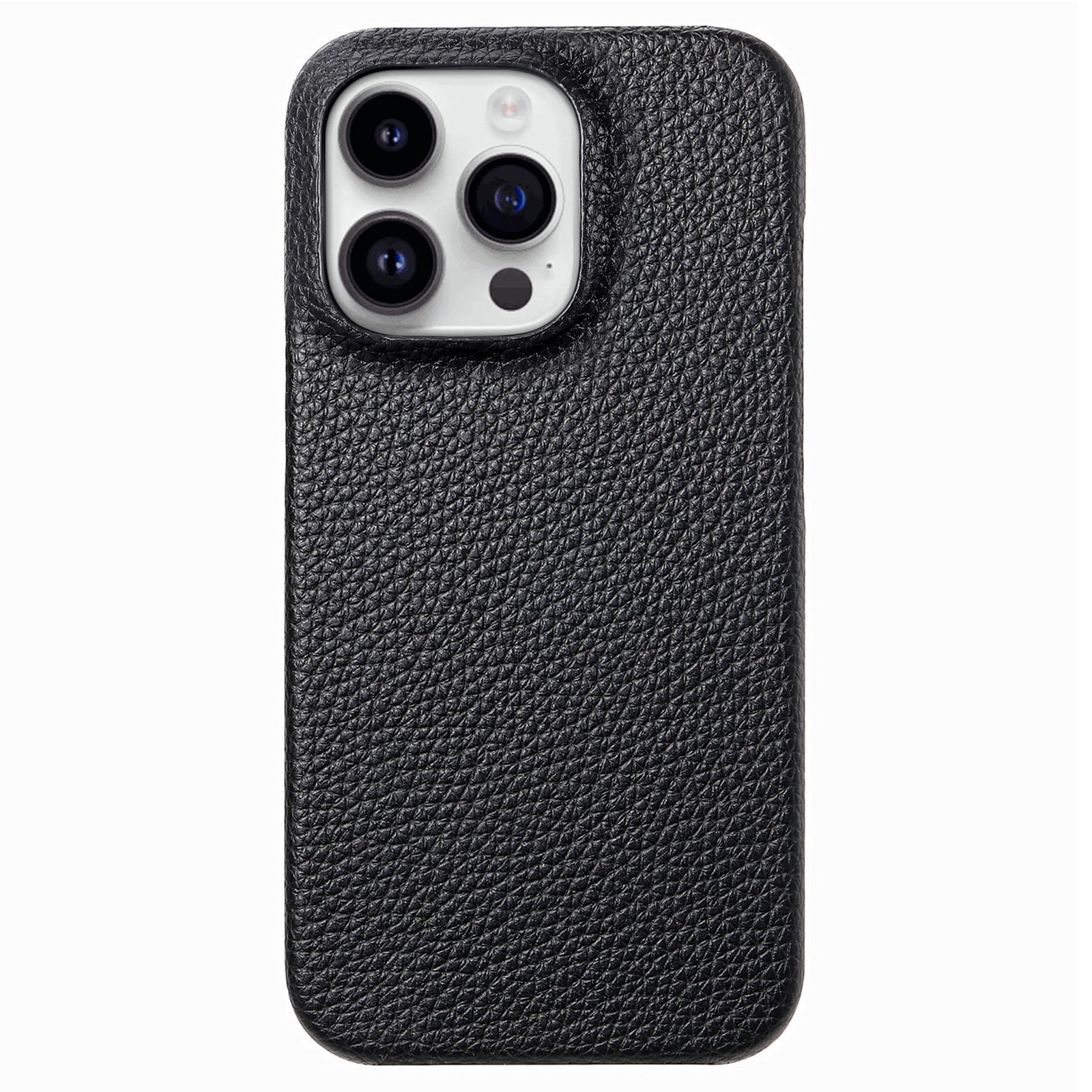 Y1 For iPhone 13 Pro Max 6.7 inch Case Leather+PC Smart Phone Cover with Litchi Texture
