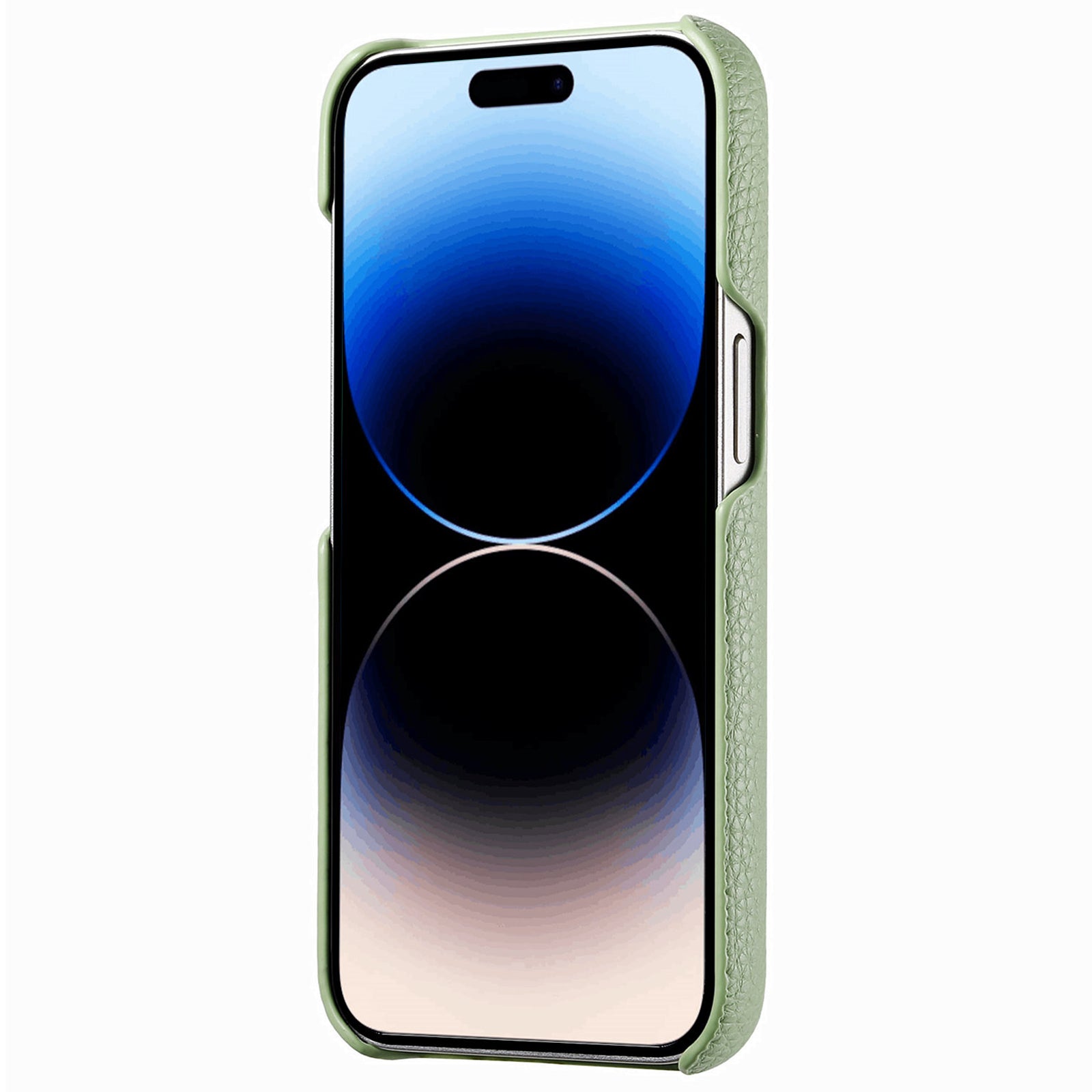 Y1 For iPhone 14 Pro Case Litchi Texture Leather+PC Anti-fingerprint Protective Shell