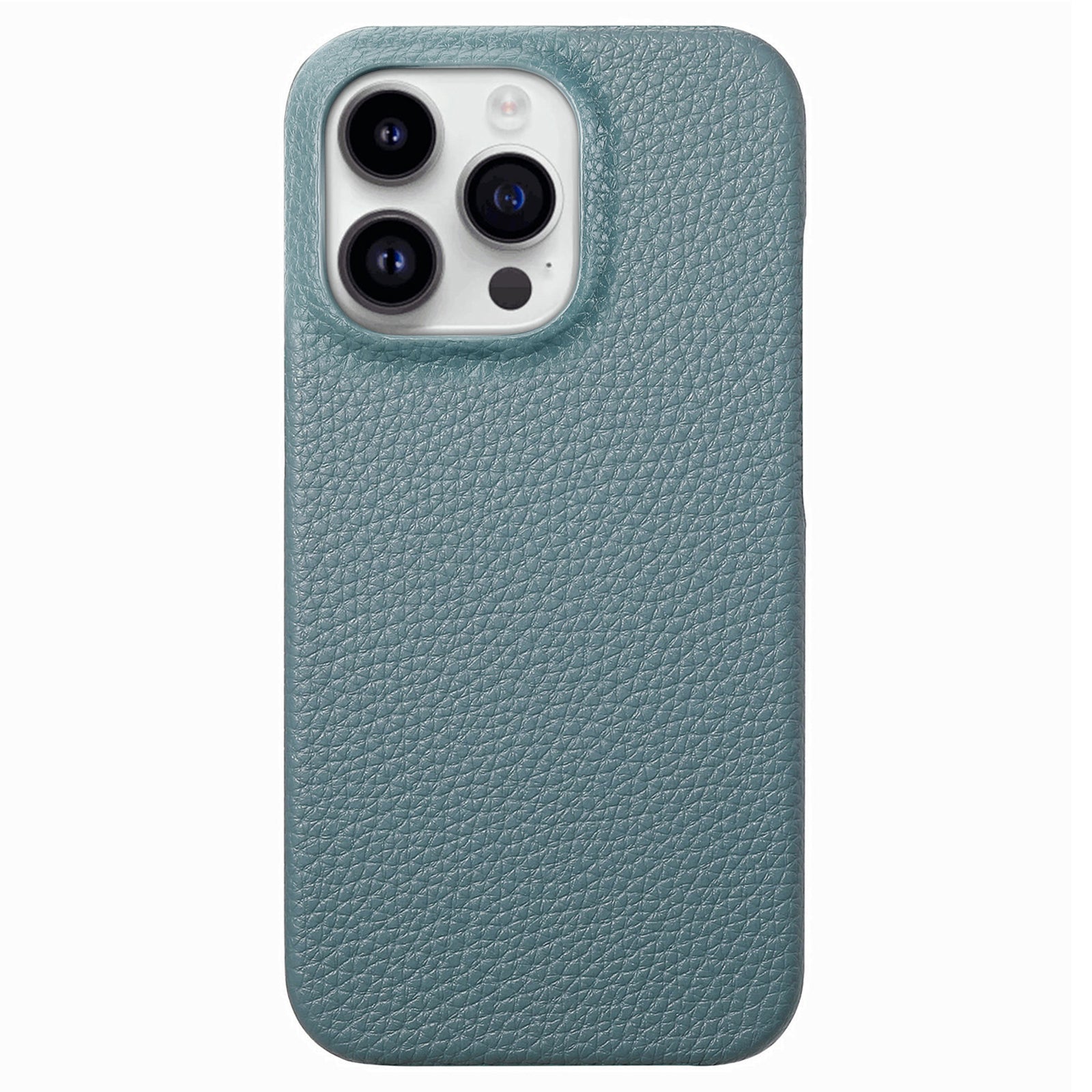 Y1 For iPhone 14 Pro Case Litchi Texture Leather+PC Anti-fingerprint Protective Shell