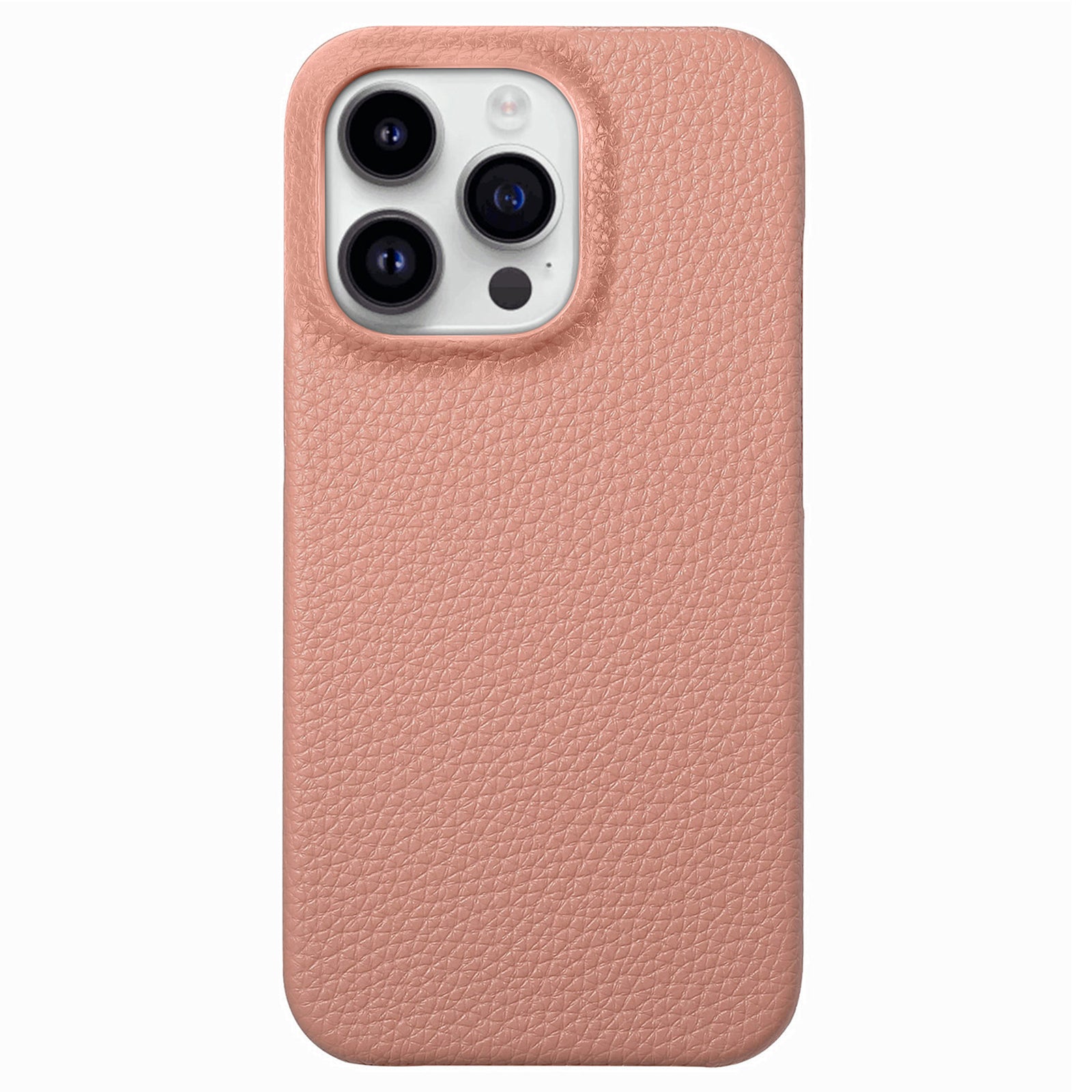 Y1 For iPhone 14 Pro Case Litchi Texture Leather+PC Anti-fingerprint Protective Shell