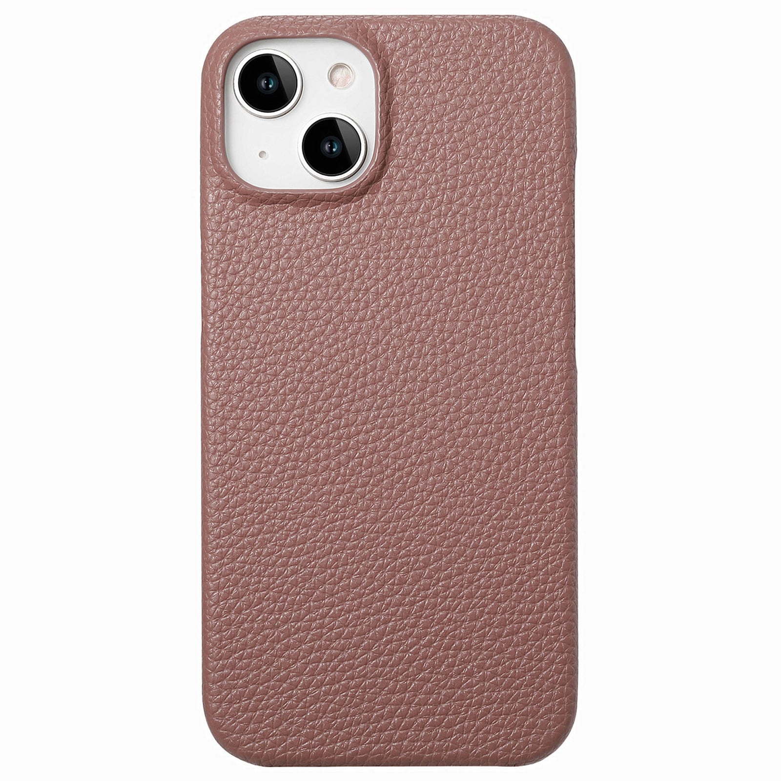 Y1 For iPhone 14 Plus Case Anti-scratch Litchi Texture PU Leather Coated PC Phone Cover