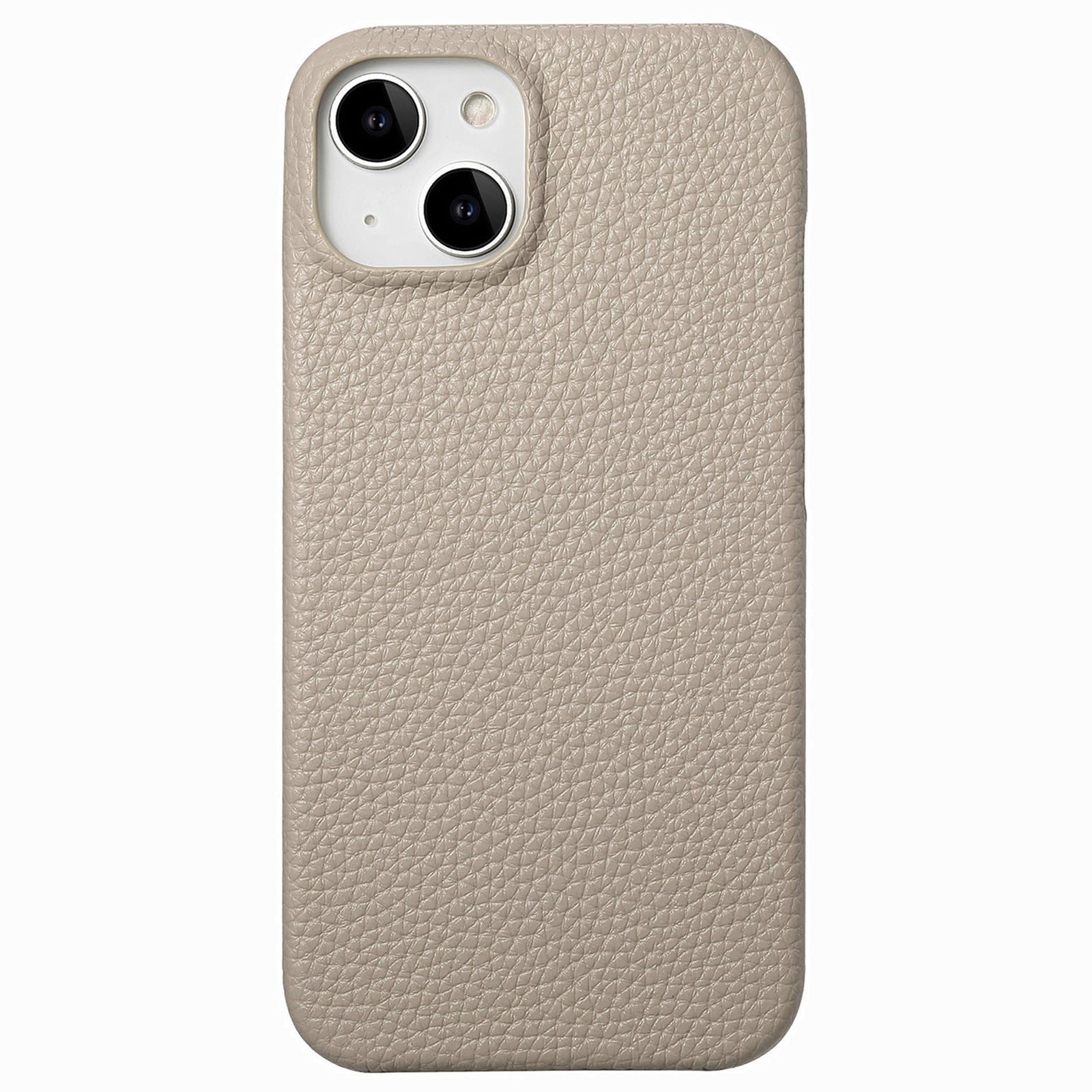 Y1 For iPhone 14 Plus Case Anti-scratch Litchi Texture PU Leather Coated PC Phone Cover