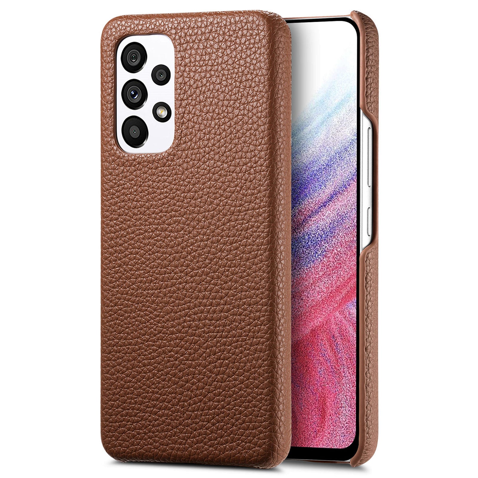 Y1 For Samsung Galaxy A53 5G Case Leather+PC Drop-proof Litchi Texture Phone Cover