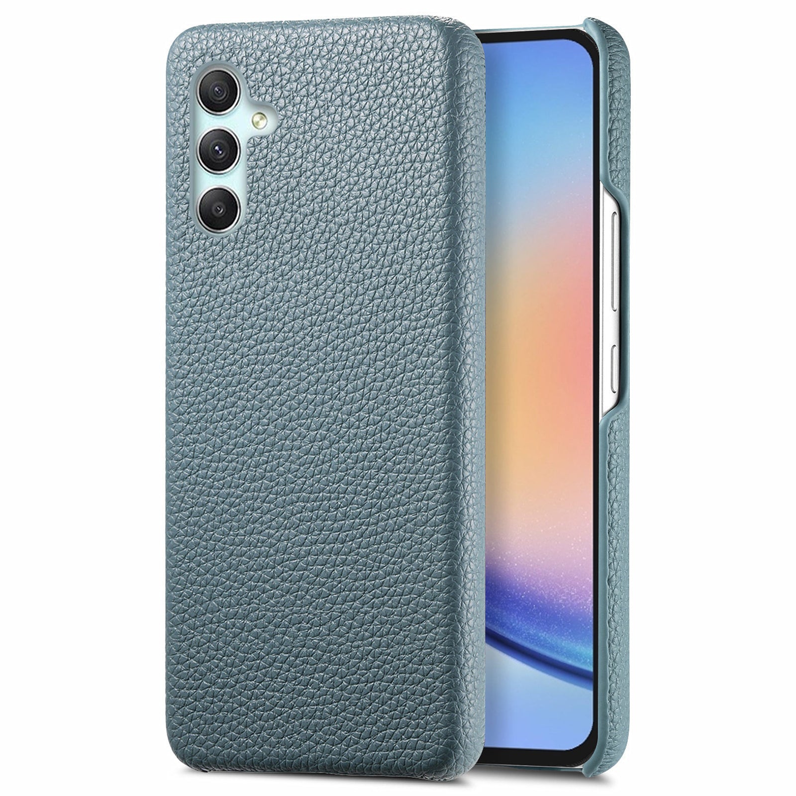 Y1 For Samsung Galaxy A34 5G Case Litchi Texture PU Leather Coating Phone Back Cover