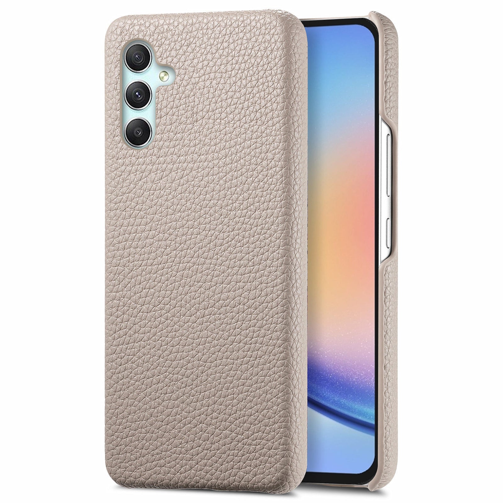 Y1 For Samsung Galaxy A34 5G Case Litchi Texture PU Leather Coating Phone Back Cover