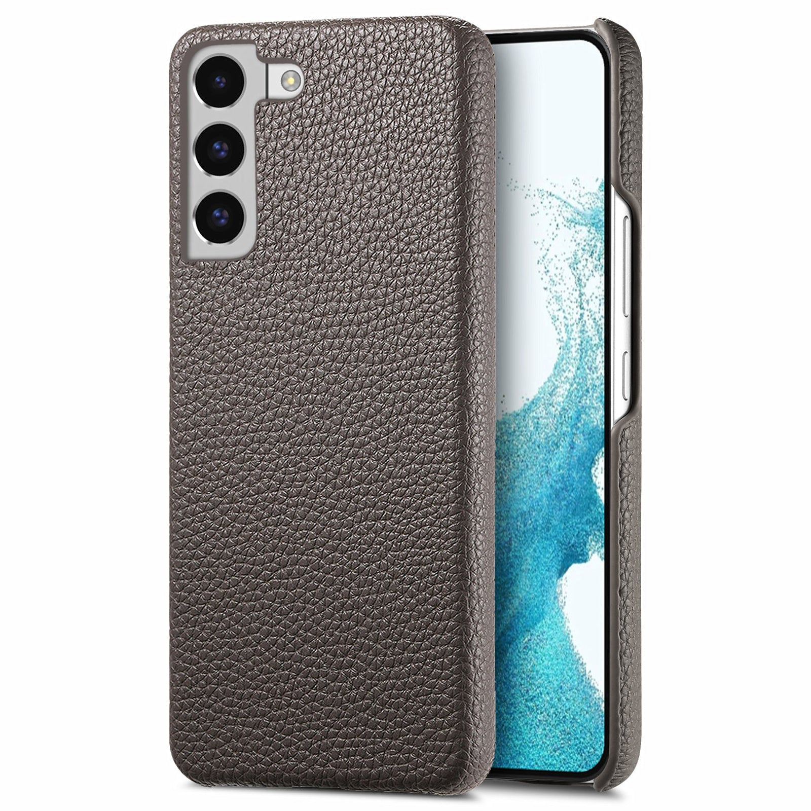 Y1 For Samsung Galaxy S22 5G Case Shockproof Litchi Texture PU Leather Back Cover