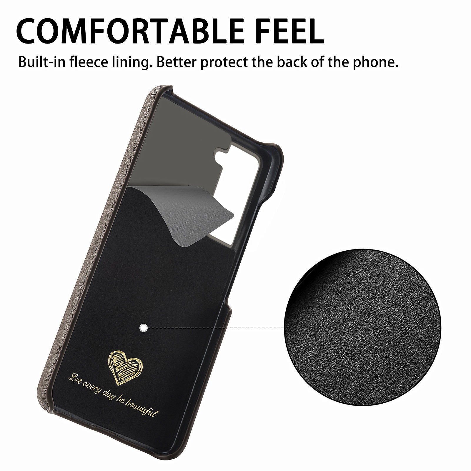 Y1 For Samsung Galaxy S22 5G Case Shockproof Litchi Texture PU Leather Back Cover