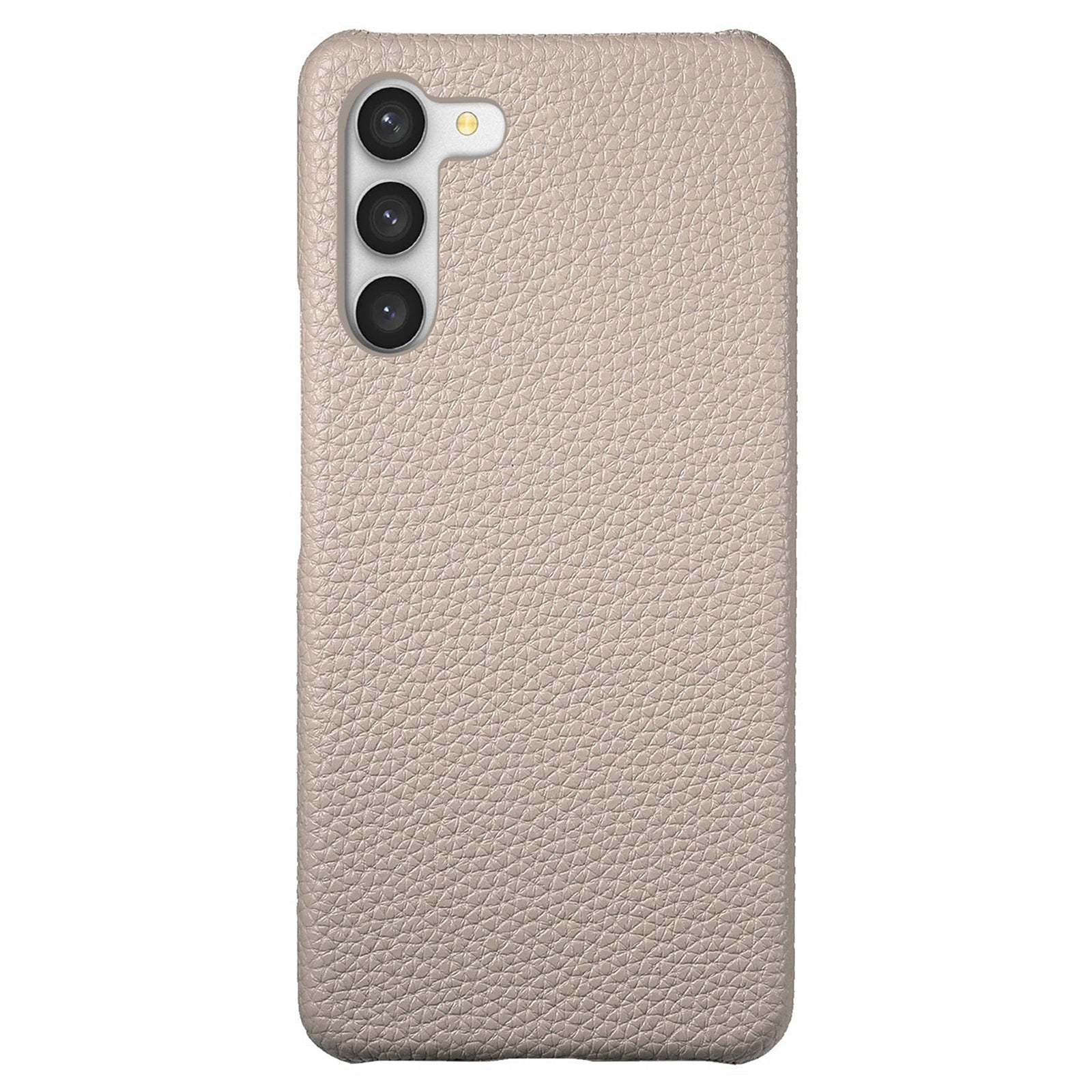 Y1 For Samsung Galaxy S23 Case Litchi Texture PU Leather Coated PC Shock Absorbing Phone Cover