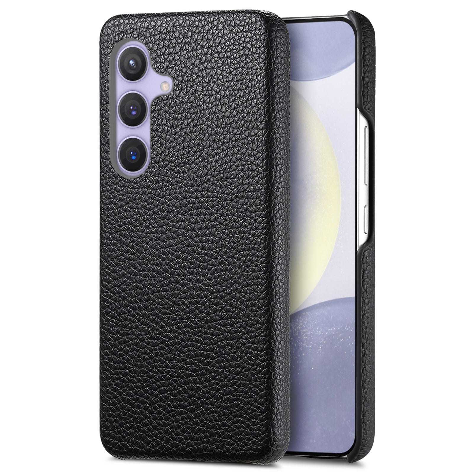 Y1 For Samsung Galaxy S24 Case PU Leather+PC Litchi Texture Anti-Fall Cover