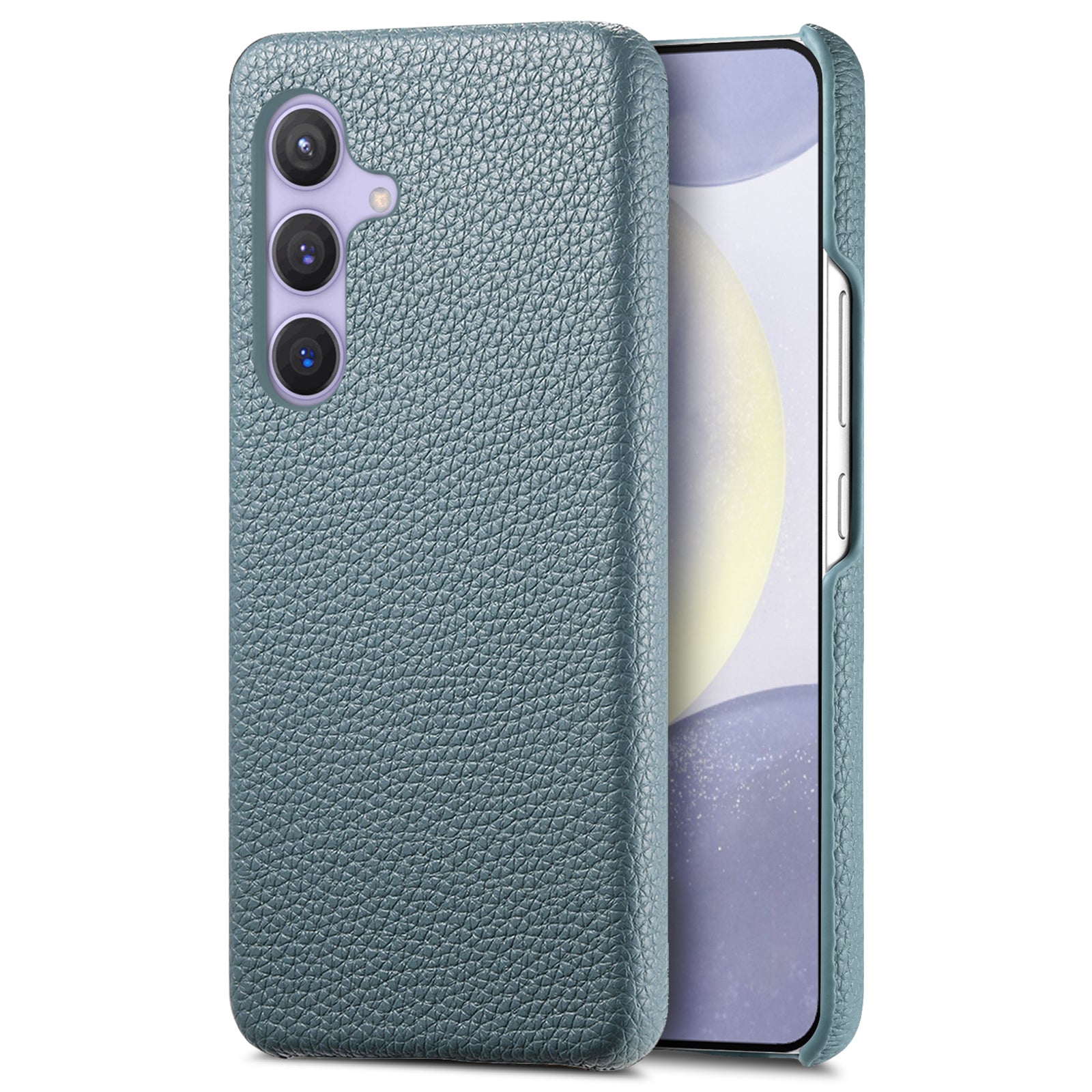 Y1 For Samsung Galaxy S24 Case PU Leather+PC Litchi Texture Anti-Fall Cover