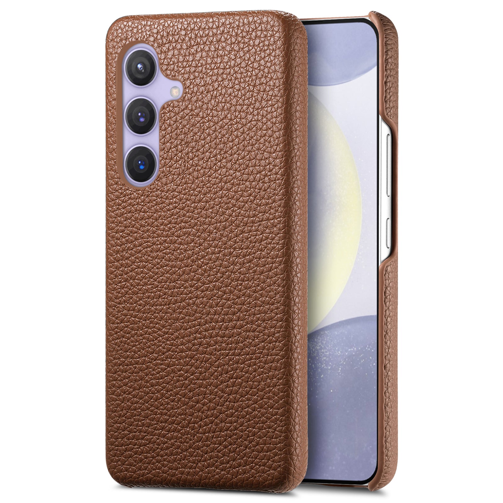 Y1 For Samsung Galaxy S24 Case PU Leather+PC Litchi Texture Anti-Fall Cover