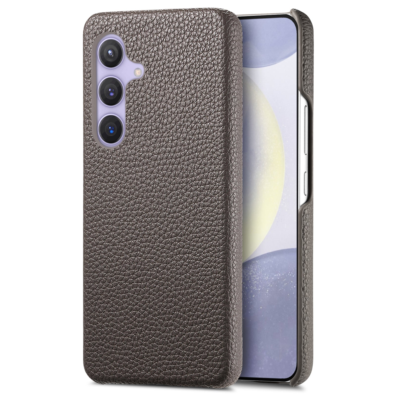 Y1 For Samsung Galaxy S24 Case PU Leather+PC Litchi Texture Anti-Fall Cover