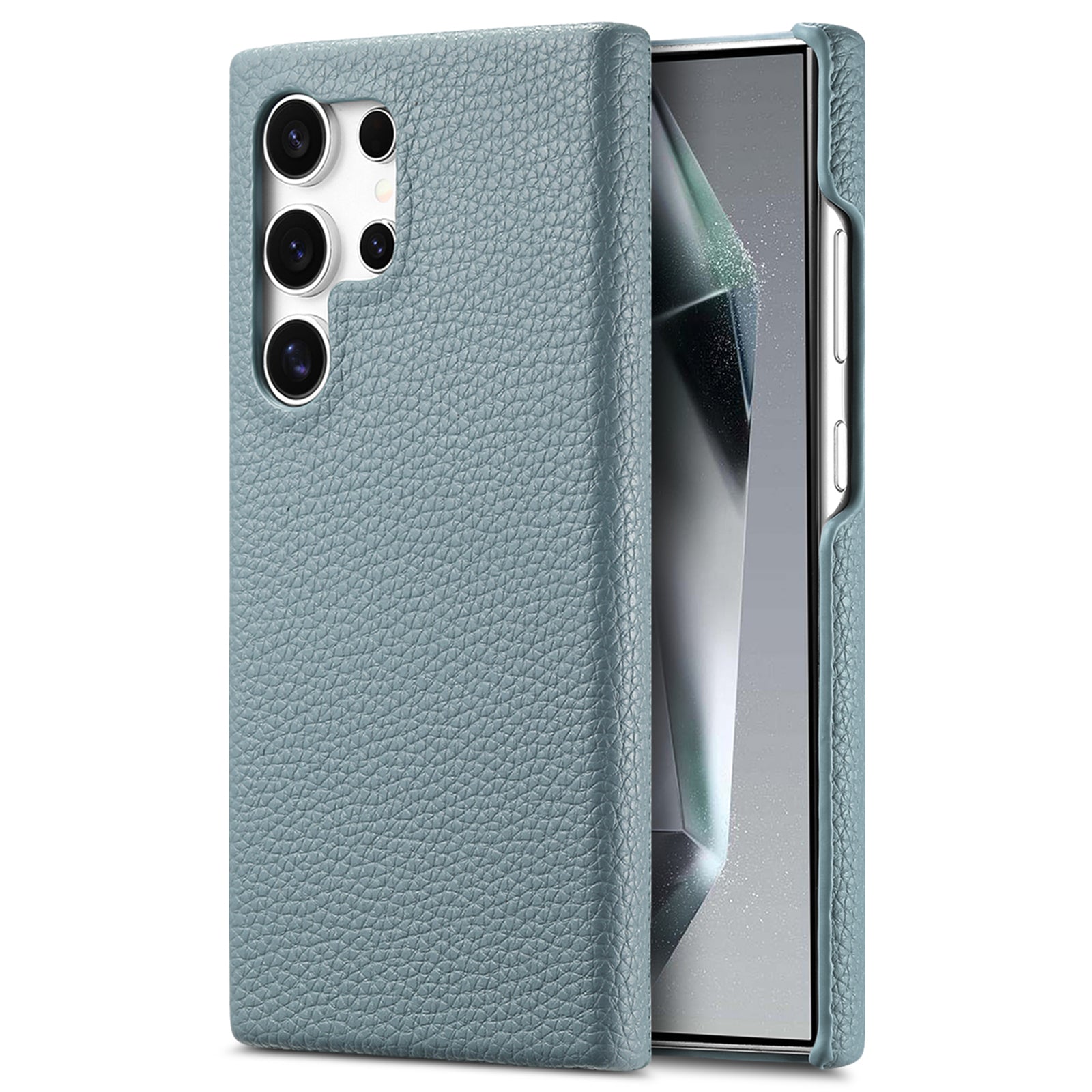 Y1 For Samsung Galaxy S24 Ultra Case Anti-Drop Litchi Texture Leather+PC Phone Cover
