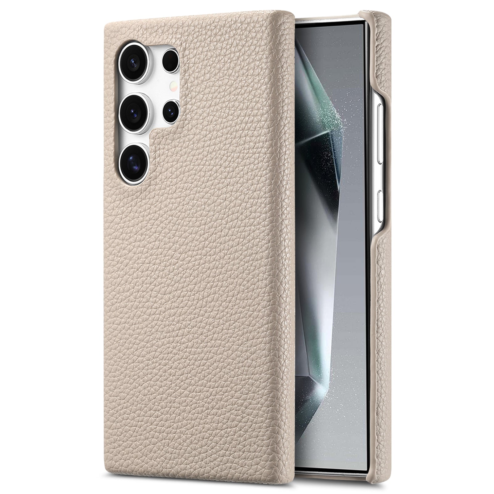 Y1 For Samsung Galaxy S24 Ultra Case Anti-Drop Litchi Texture Leather+PC Phone Cover