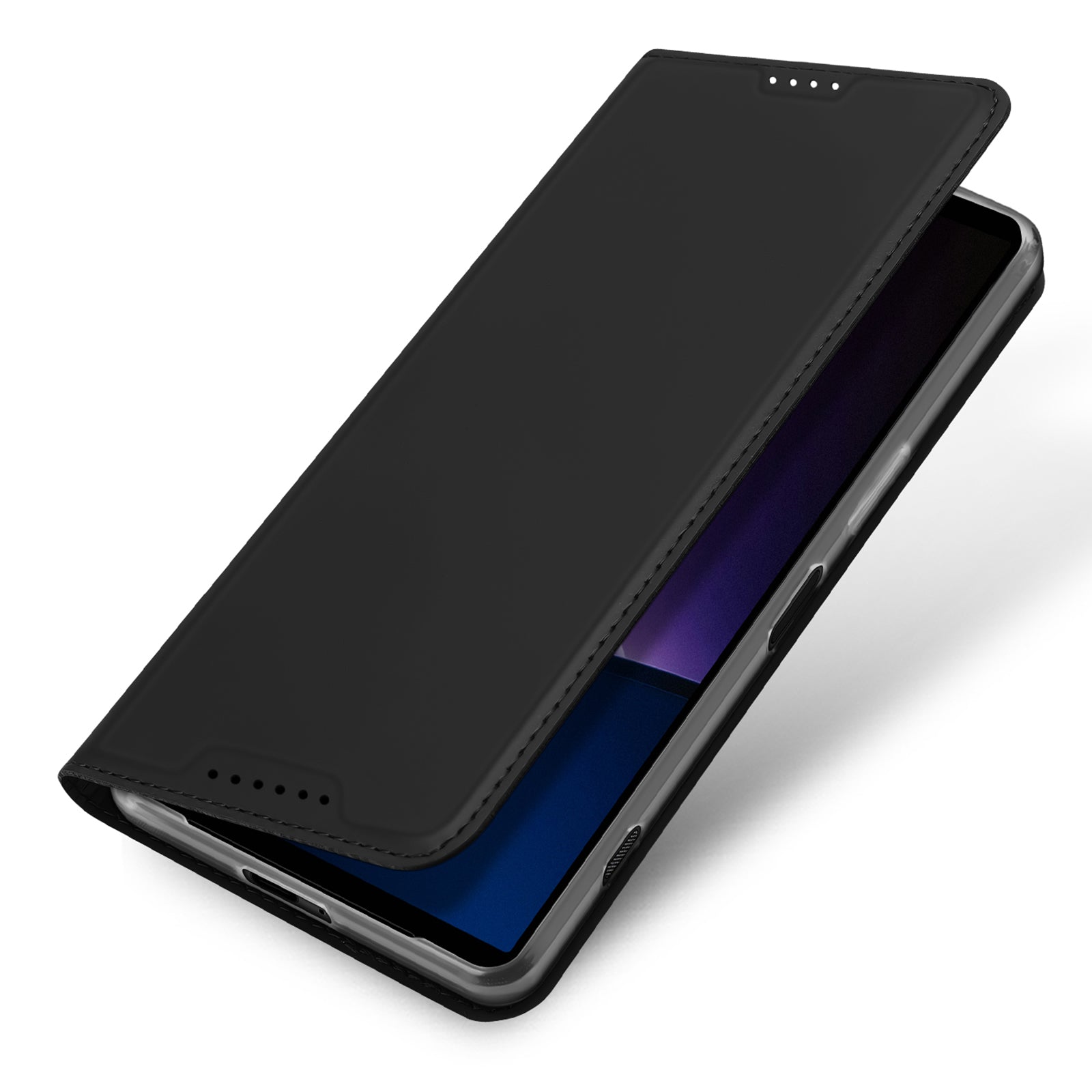 DUX DUCIS Skin Pro Series For Sony Xperia 1 VI Card Slot Phone Cover Leather Phone Stand Case