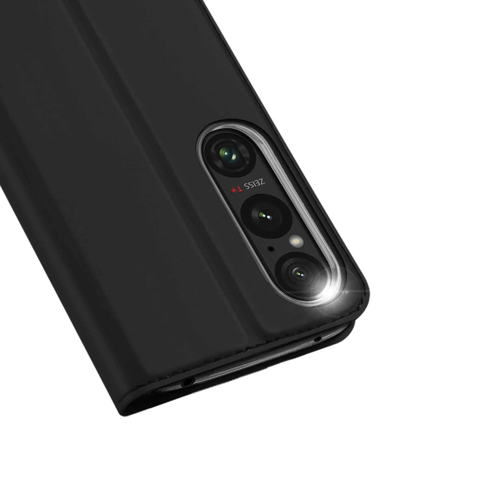 DUX DUCIS Skin Pro Series For Sony Xperia 1 VI Card Slot Phone Cover Leather Phone Stand Case