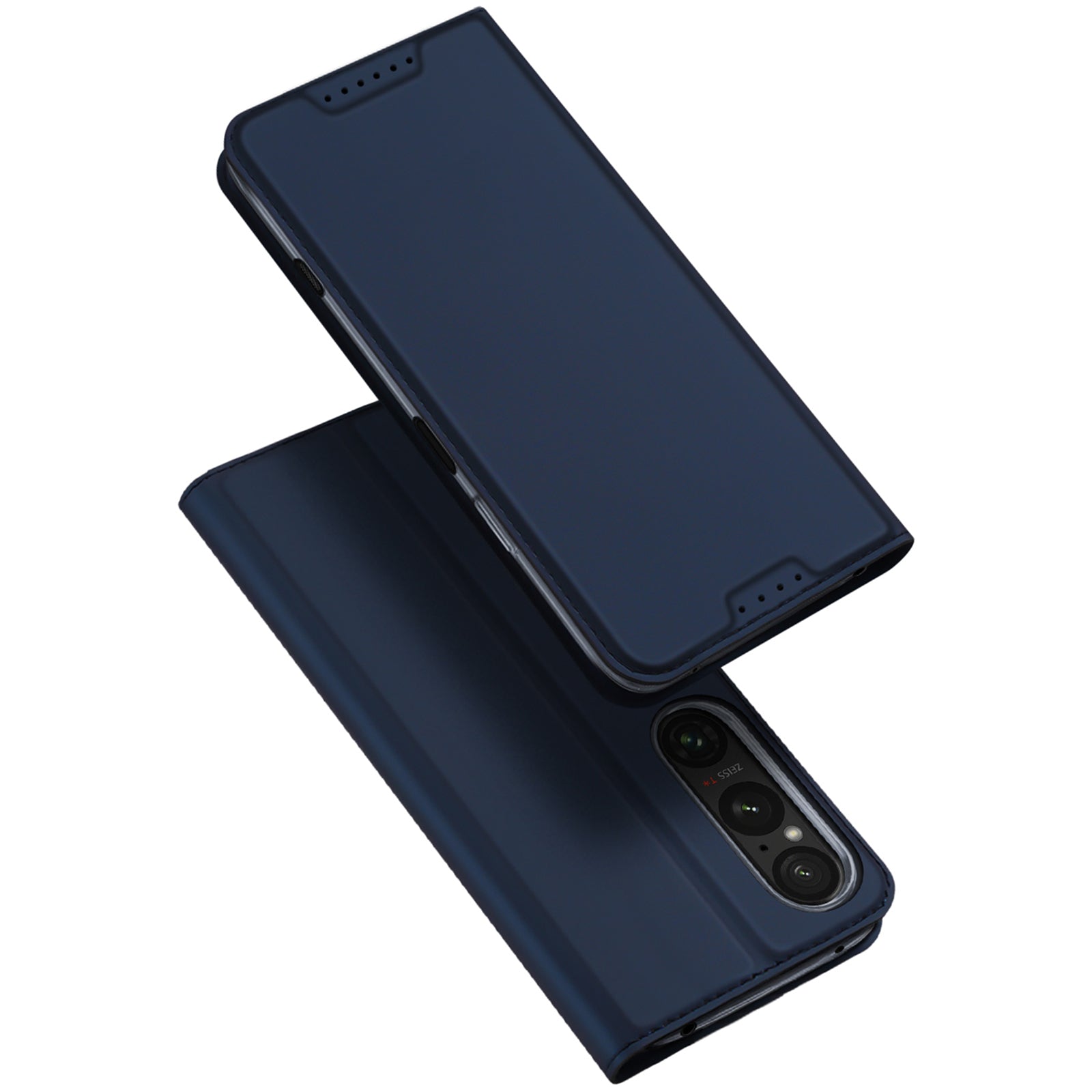 DUX DUCIS Skin Pro Series For Sony Xperia 1 VI Card Slot Phone Cover Leather Phone Stand Case