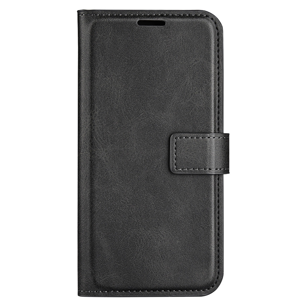 For Realme C67 4G Case Calf Texture Anti-scratch Leather Phone Wallet Stand Cover