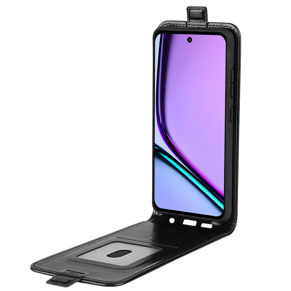 For Realme C67 4G Case Card Slots PU Leather Vertical Flip Phone Cover