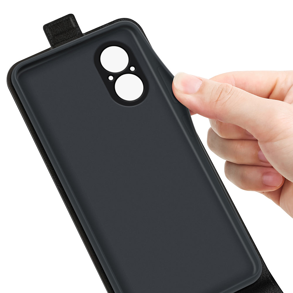 For Realme C67 4G Case Card Slots PU Leather Vertical Flip Phone Cover