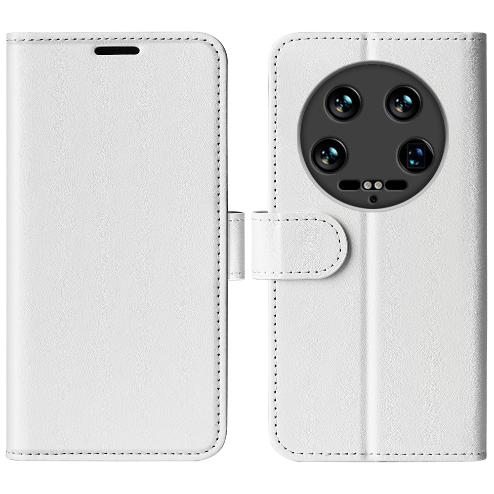 For Xiaomi 14 Ultra Case TPU+PU Leather Phone Protective Flip Cover Crazy Horse Texture