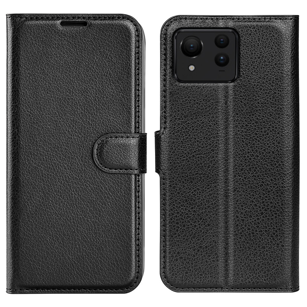 For Asus Zenfone 11 Ultra 5G Case Litchi Texture Card Holder Phone Protective Cover