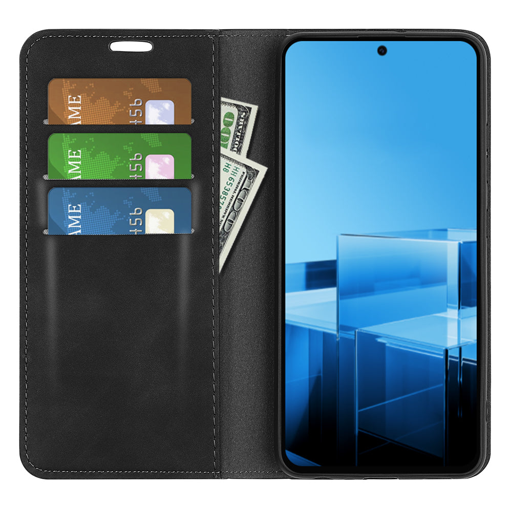 For Asus Zenfone 11 Ultra 5G Case Skin Touch Feeling PU Leather Stand Phone Cover