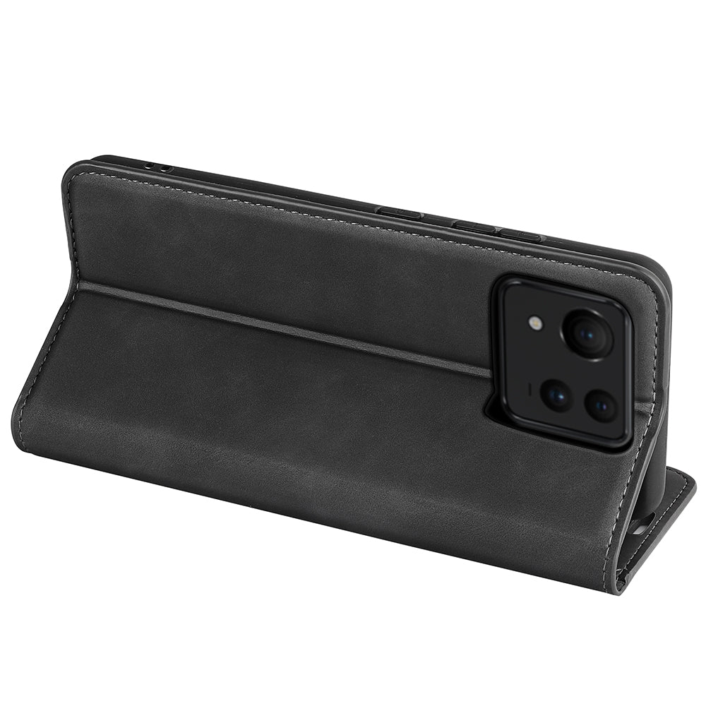 For Asus Zenfone 11 Ultra 5G Case Skin Touch Feeling PU Leather Stand Phone Cover