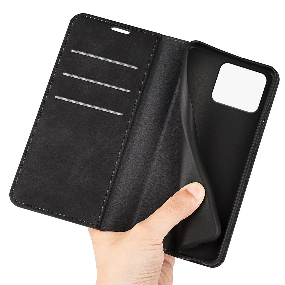 For Asus Zenfone 11 Ultra 5G Case Skin Touch Feeling PU Leather Stand Phone Cover