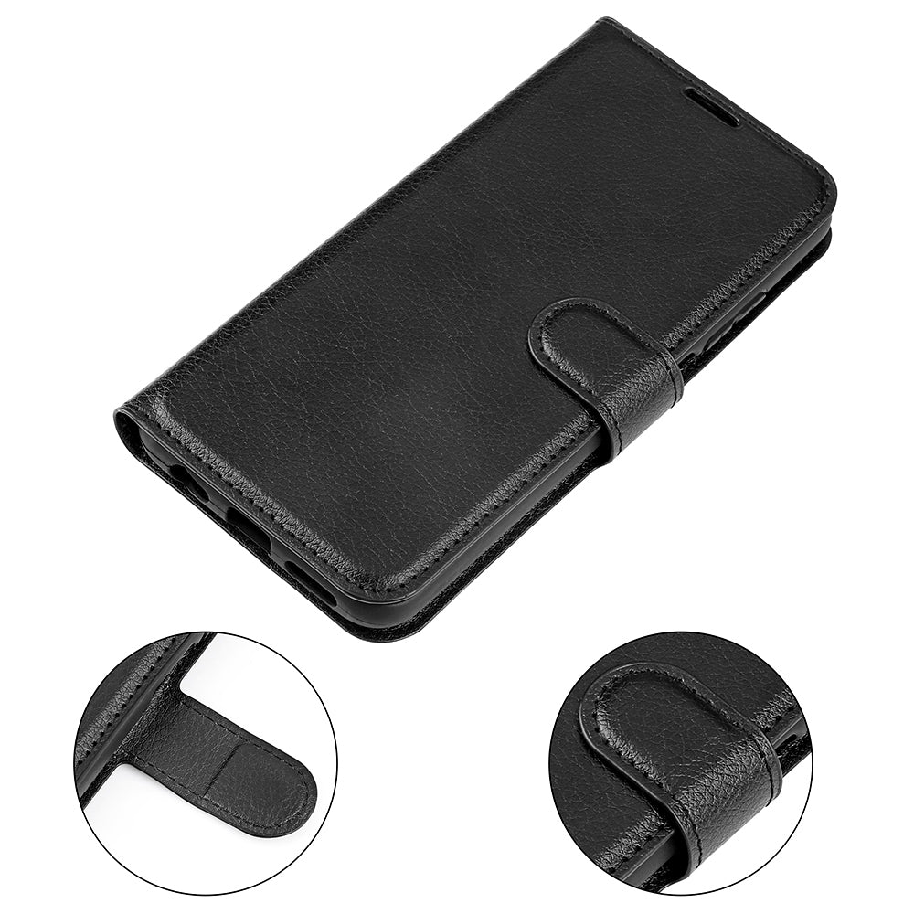 For Google Pixel 9 PU Leather Phone Case Litchi Texture Shockproof Cell Phone Back Cover