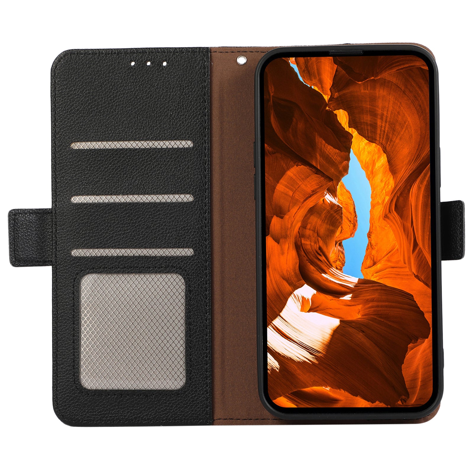 ABEEL For Samsung Galaxy A33 5G Case RFID Blocking PU Leather Phone Cover with Card Holder
