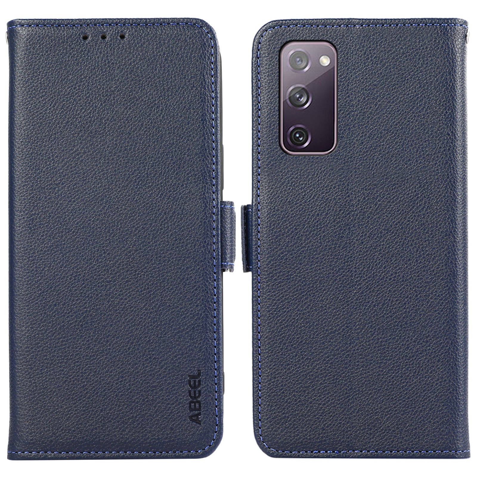 ABEEL For Samsung Galaxy S20 FE 4G / FE 5G / S20 Lite / S20 FE 2022 Case RFID Blocking Leather Phone Case