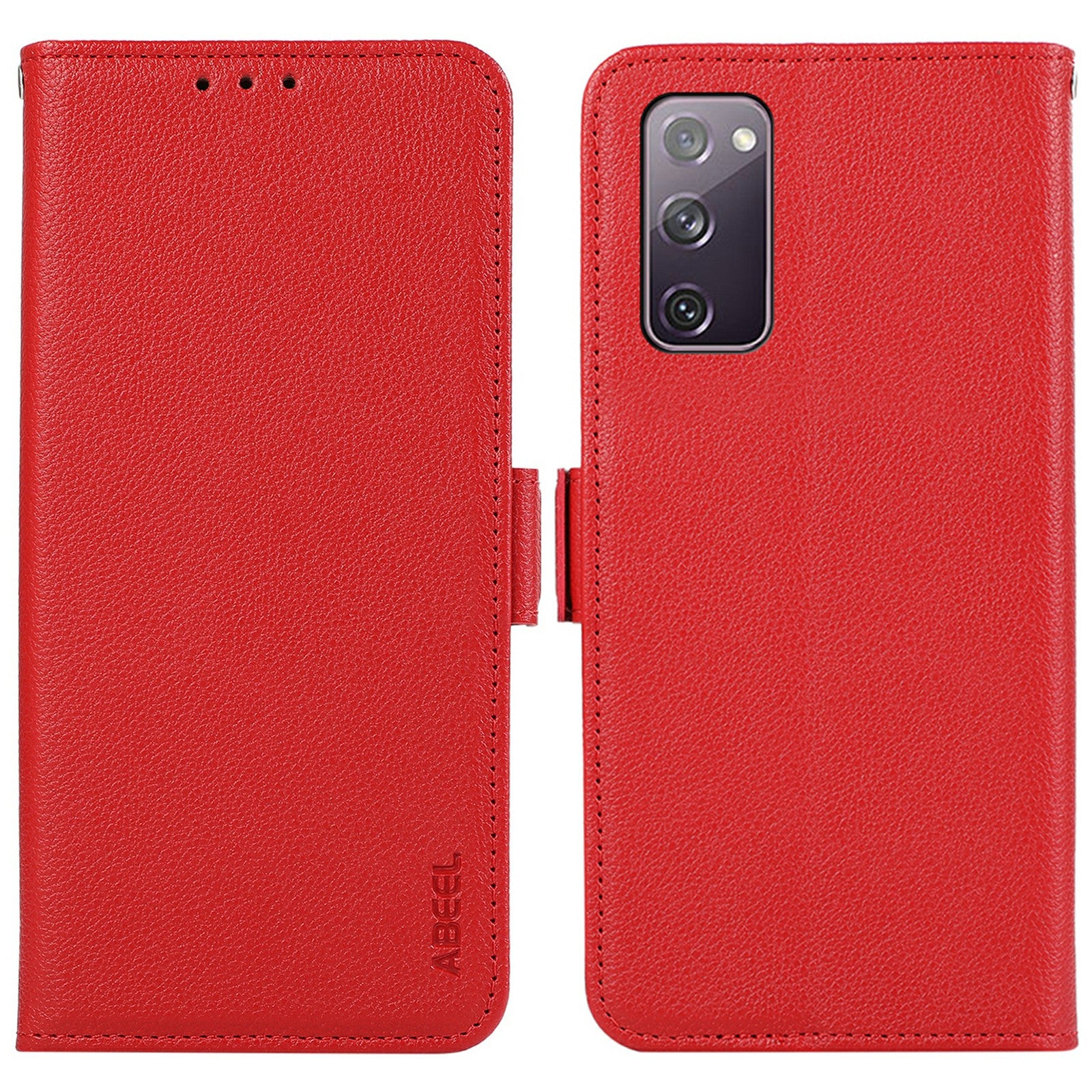 ABEEL For Samsung Galaxy S20 FE 4G / FE 5G / S20 Lite / S20 FE 2022 Case RFID Blocking Leather Phone Case