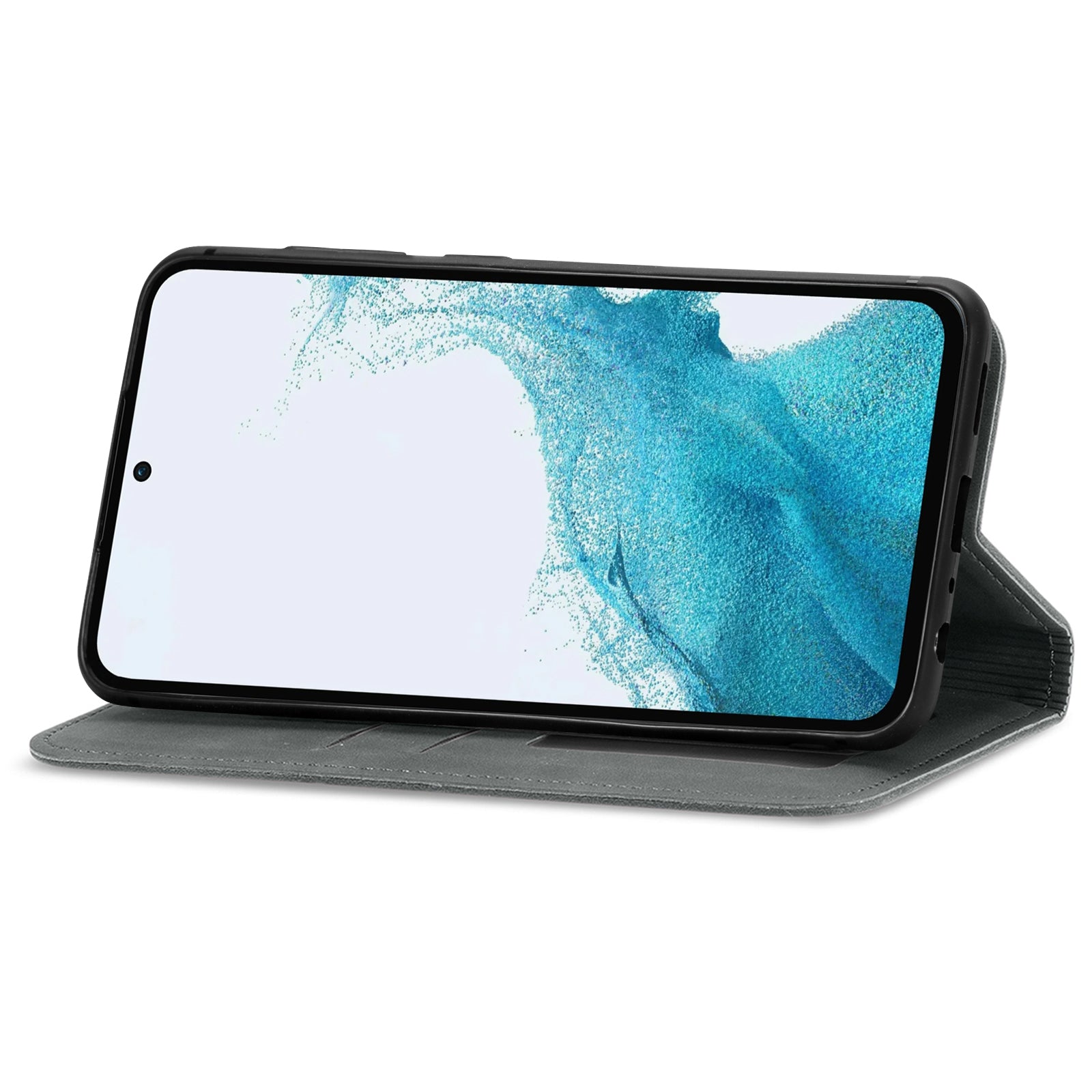 For Samsung Galaxy A54 5G Case Skin-touch Leather Magnetic Adsorption Flip Phone Cover