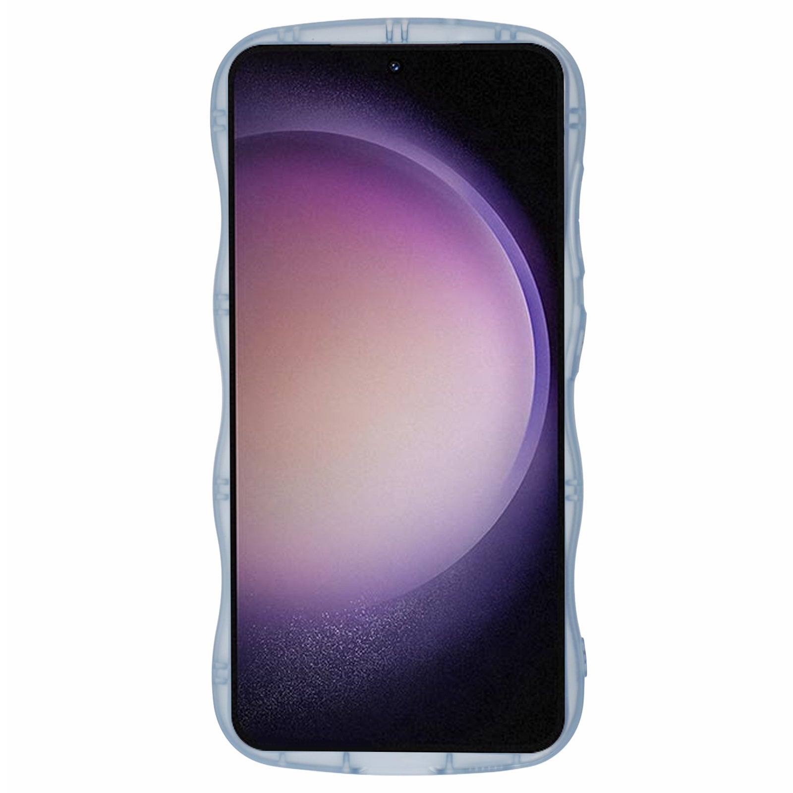 JTW Series for Samsung Galaxy S23 TPU Case Wavy Edge Epoxy Anti-Drop Phone Cover