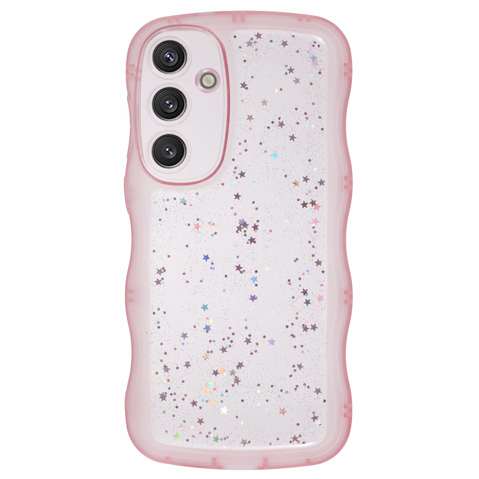 JTW Series for Samsung Galaxy S24 Case Wavy Edge Epoxy TPU Phone Cover