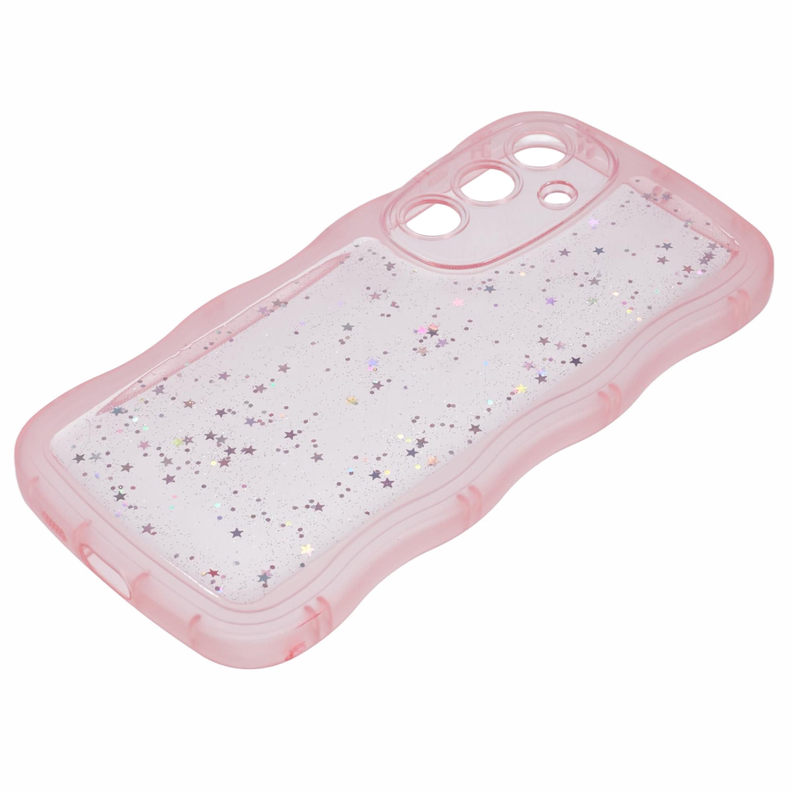 JTW Series for Samsung Galaxy S24 Case Wavy Edge Epoxy TPU Phone Cover