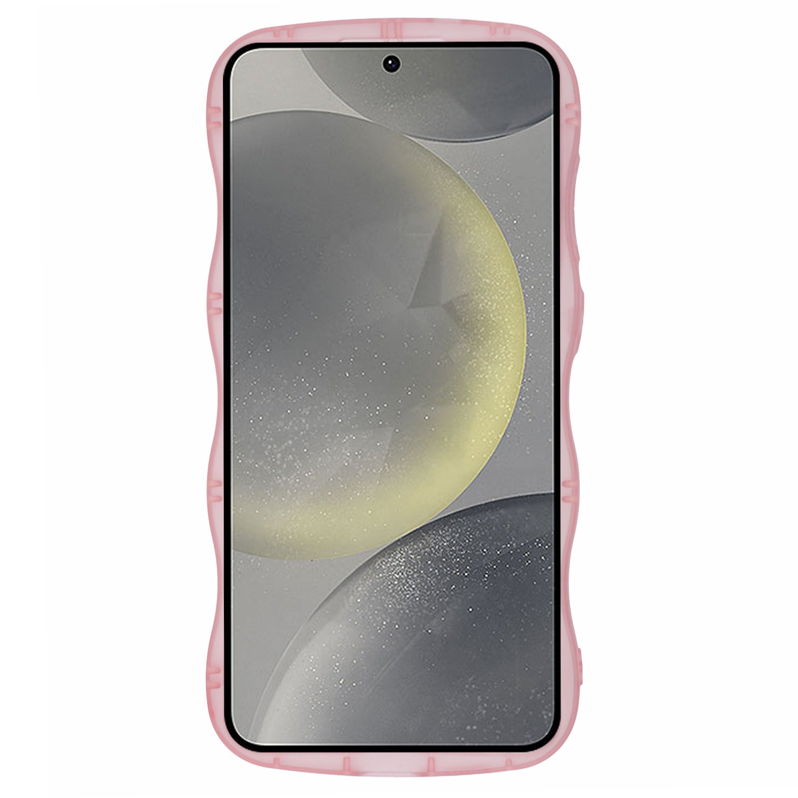 JTW Series for Samsung Galaxy S24+ TPU Case Wavy Edge Epoxy Slim Phone Cover