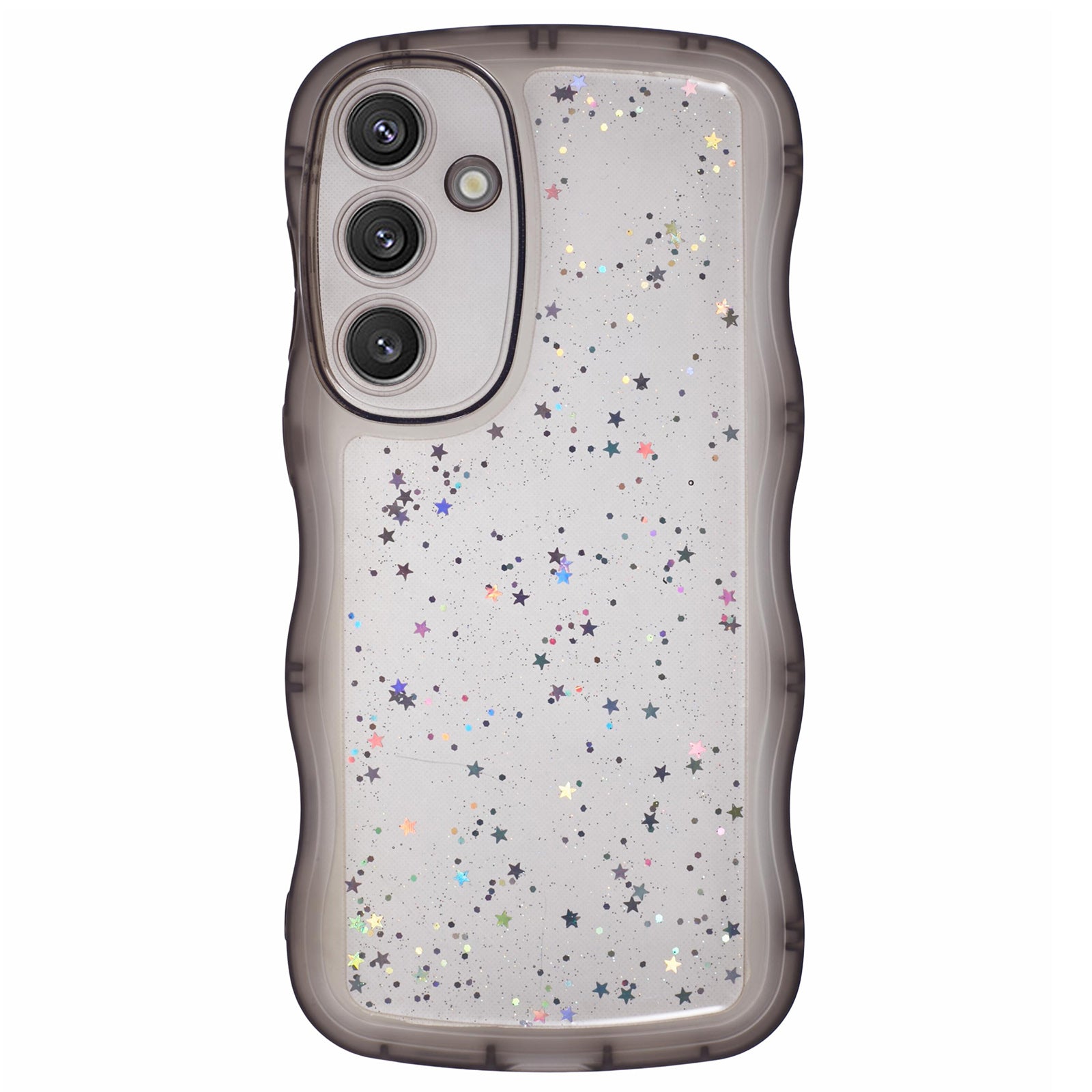 JTW Series for Samsung Galaxy S24+ TPU Case Wavy Edge Epoxy Slim Phone Cover