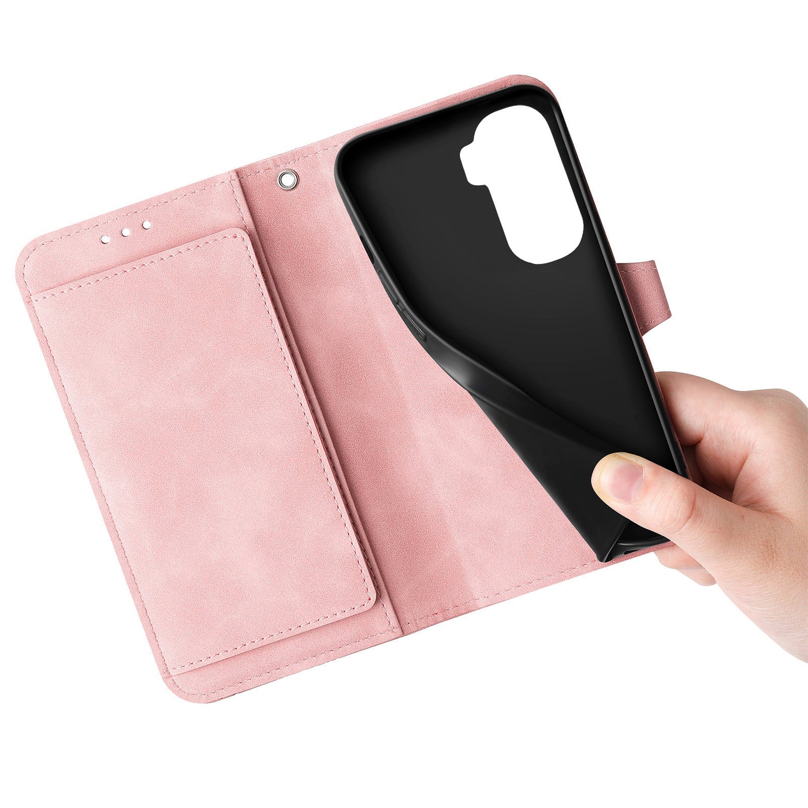 For Honor X50i 5G / 90 Lite 5G Wallet Case Flower Imprinted PU Leather Folio Phone Cover