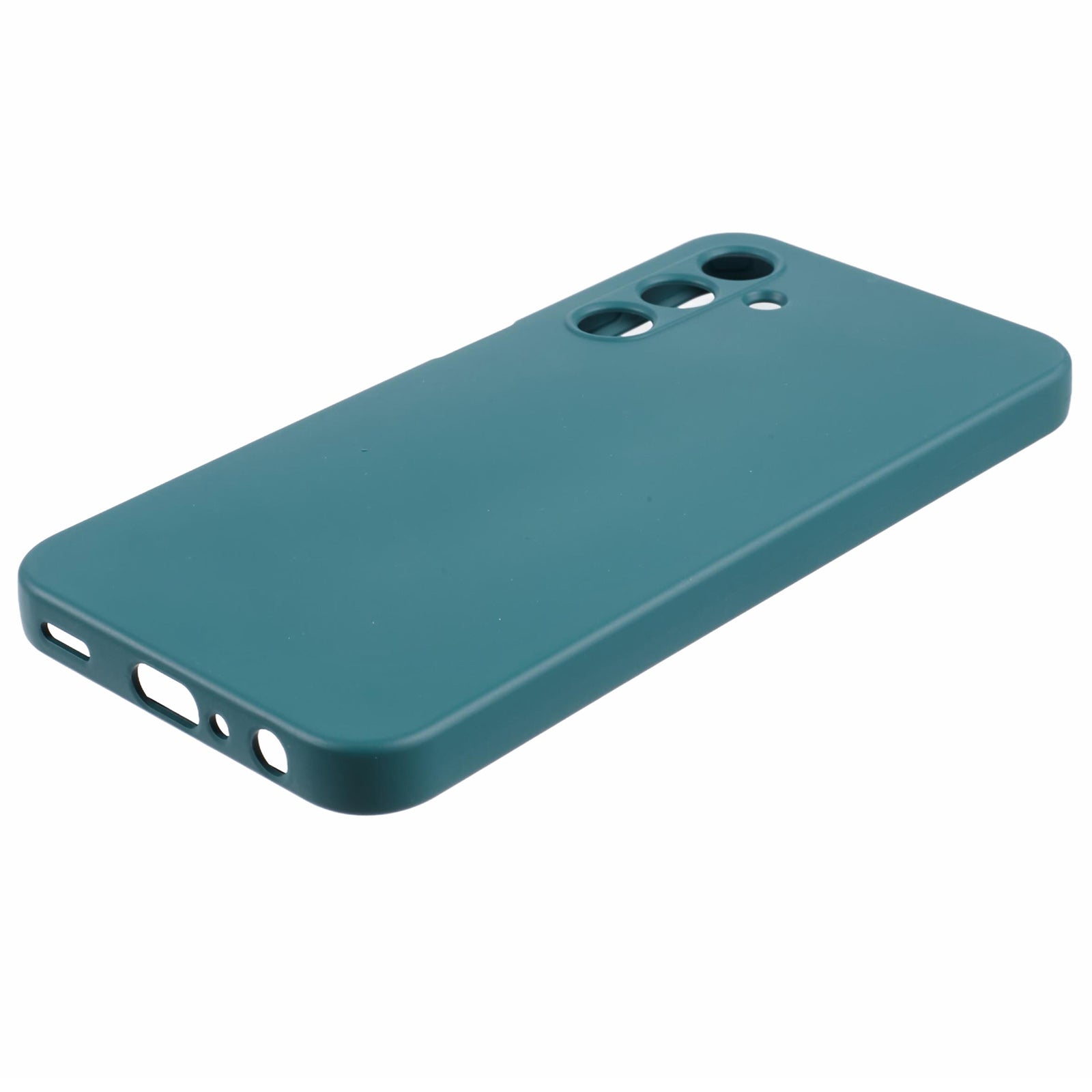 For Samsung Galaxy A15 4G / 5G Case TPU+Fiber Lining Soft Touch Phone Cover Lens Protection