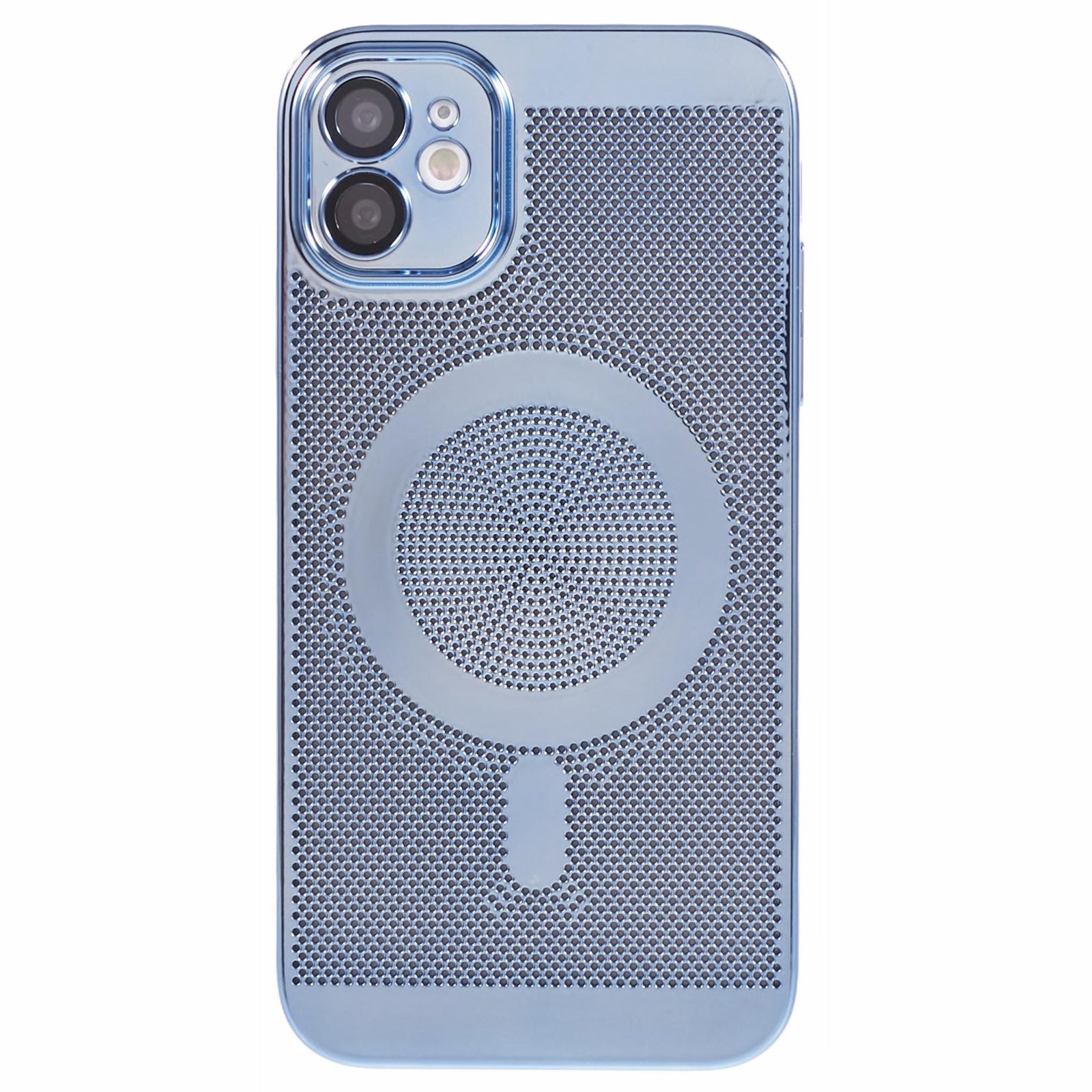 SY Series For iPhone 12 Magnetic Case Heat Dissipation Lens Film PC Phone Cover
