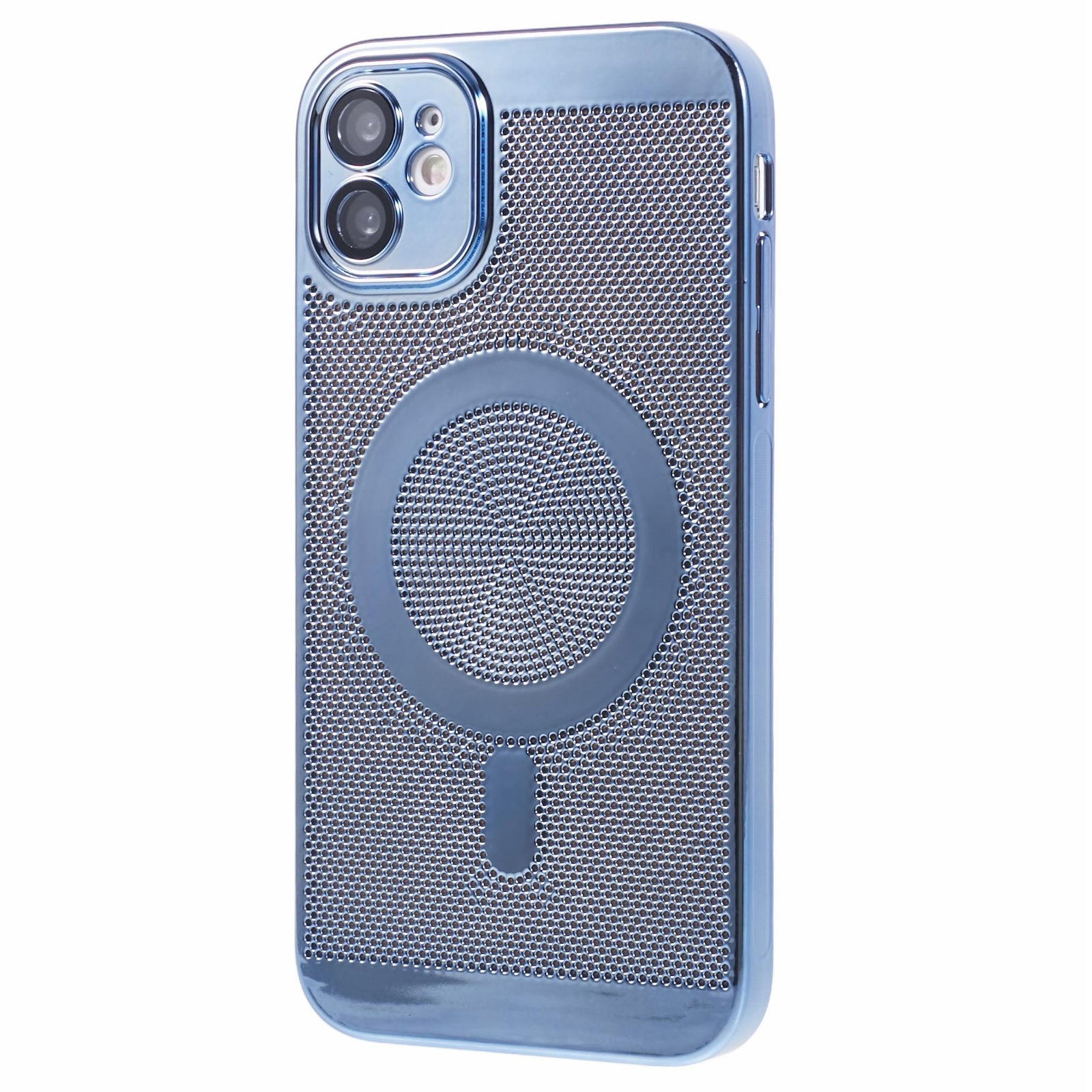 SY Series For iPhone 12 Magnetic Case Heat Dissipation Lens Film PC Phone Cover
